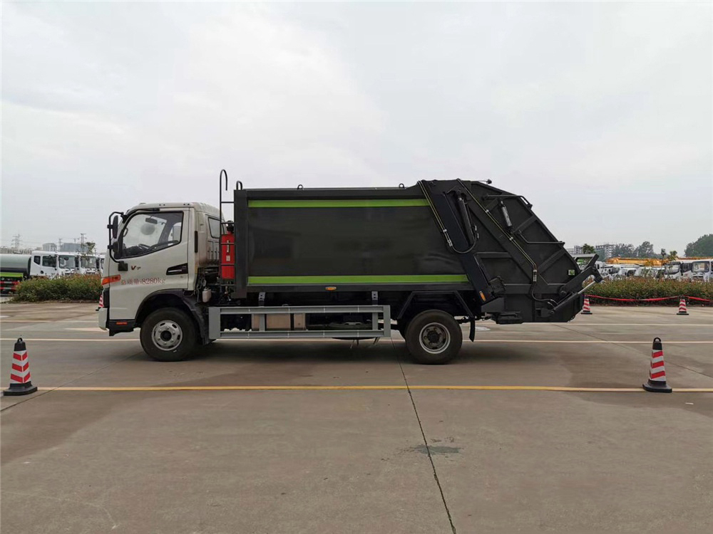 國六8立方江淮V7壓縮垃圾車