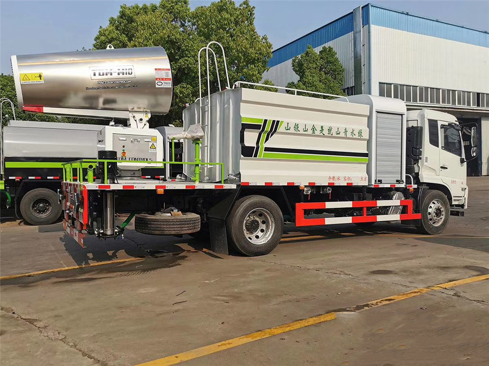 國六東風天錦12方抑塵車50-100米