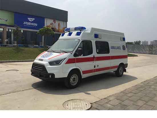 江鈴特順長(zhǎng)軸福星頂救護(hù)車(chē)