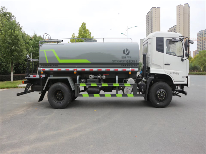 國六東風天錦11方4驅灑水車_灑水車廠家